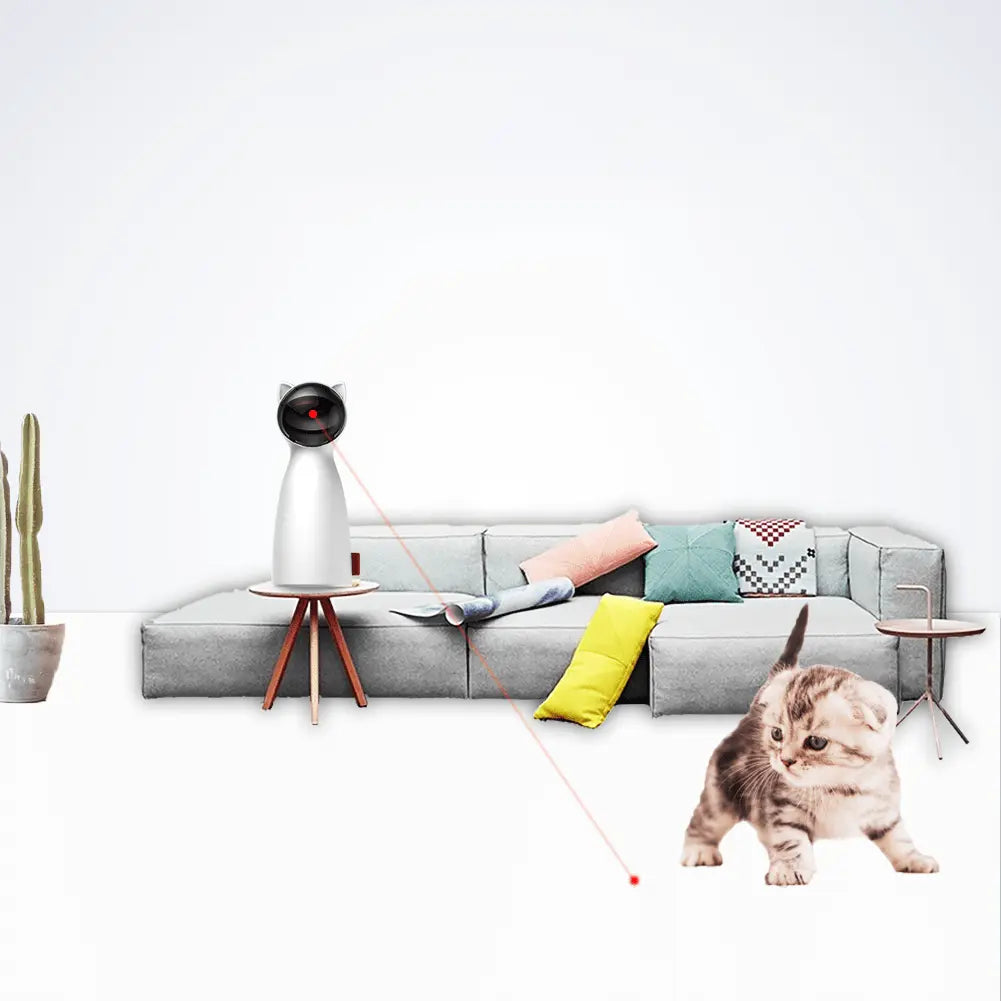 Jouet pour chat "Chat Laser" accessoires chat Au bonheur du chat - Boutique d'accessoires pour votre chat 