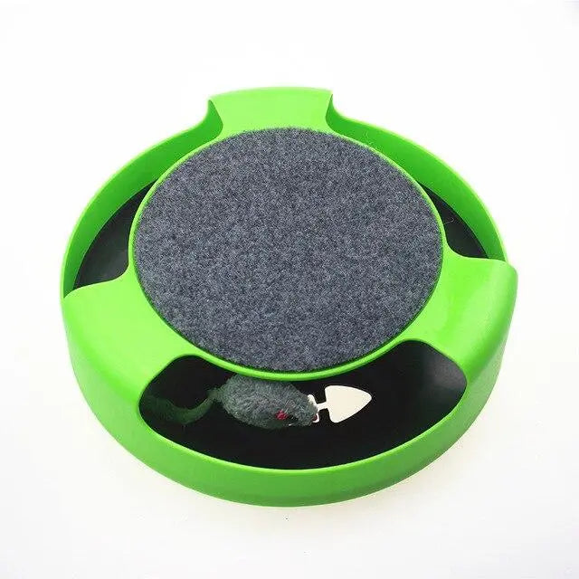 Jouet pour chat "Souris tournante" accessoires chat Au bonheur du chat - Boutique d'accessoires pour votre chat Vert 