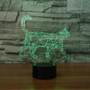Lampe 3D chat accessoires chat Au bonheur du chat - Boutique d'accessoires pour votre chat Marche 