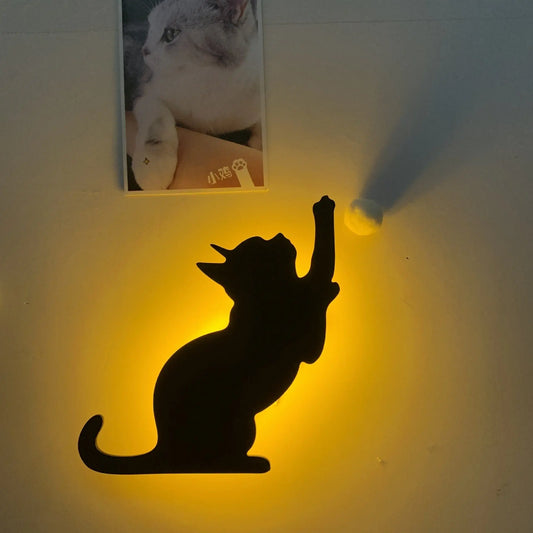 Lampe de décoration chat "Doux reflet" accessoires chat Au bonheur du chat - Boutique d'accessoires pour votre chat Variante 1 