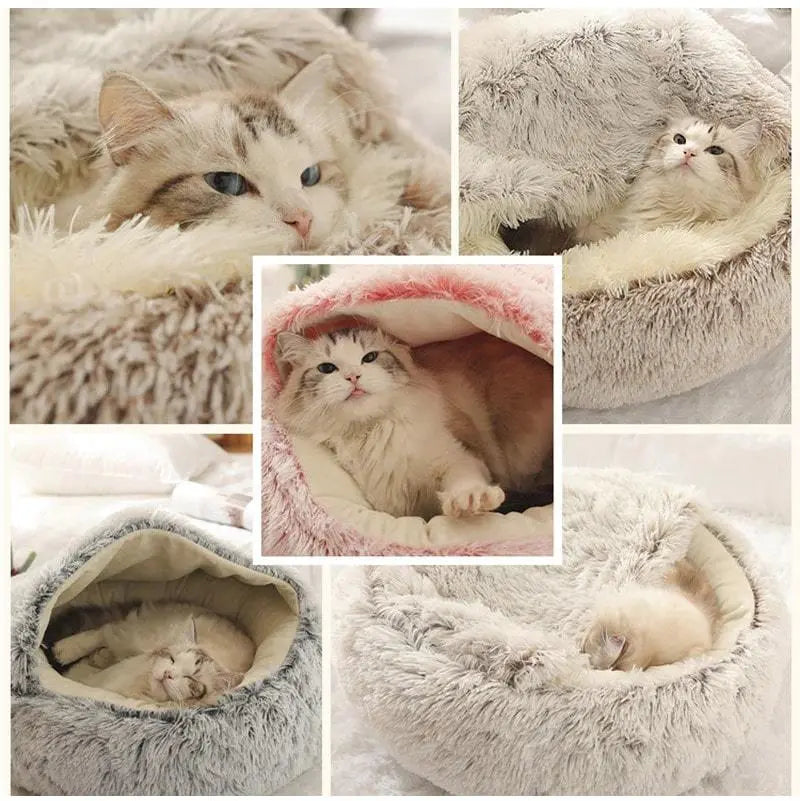 Lit pour chat FluffyDream™ accessoires chat Au bonheur du chat - Boutique d'accessoires pour votre chat 