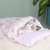Lit pour chat "Sweet Dreams" panier pour chat Au bonheur du chat - Boutique d'accessoires pour votre chat Rose Glace L 