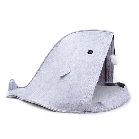 Niche pour chat "Baleine" accessoires chat Au bonheur du chat - Boutique d'accessoires pour votre chat Gris 