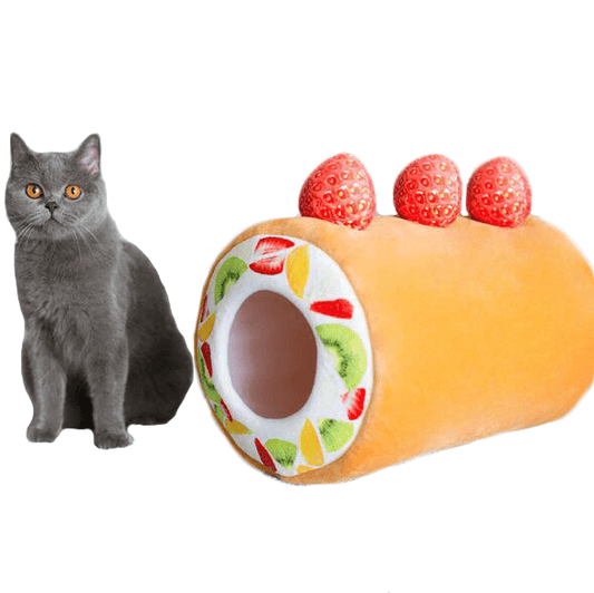 Niche pour chat "Cake Roll" accessoires chat Au bonheur du chat - Boutique d'accessoires pour votre chat 