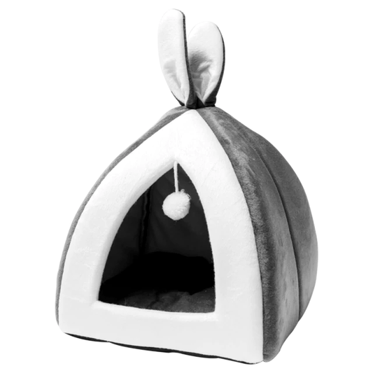 Niche pour chat "Oreilles de lapin" accessoires chat Au bonheur du chat - Boutique d'accessoires pour votre chat L 