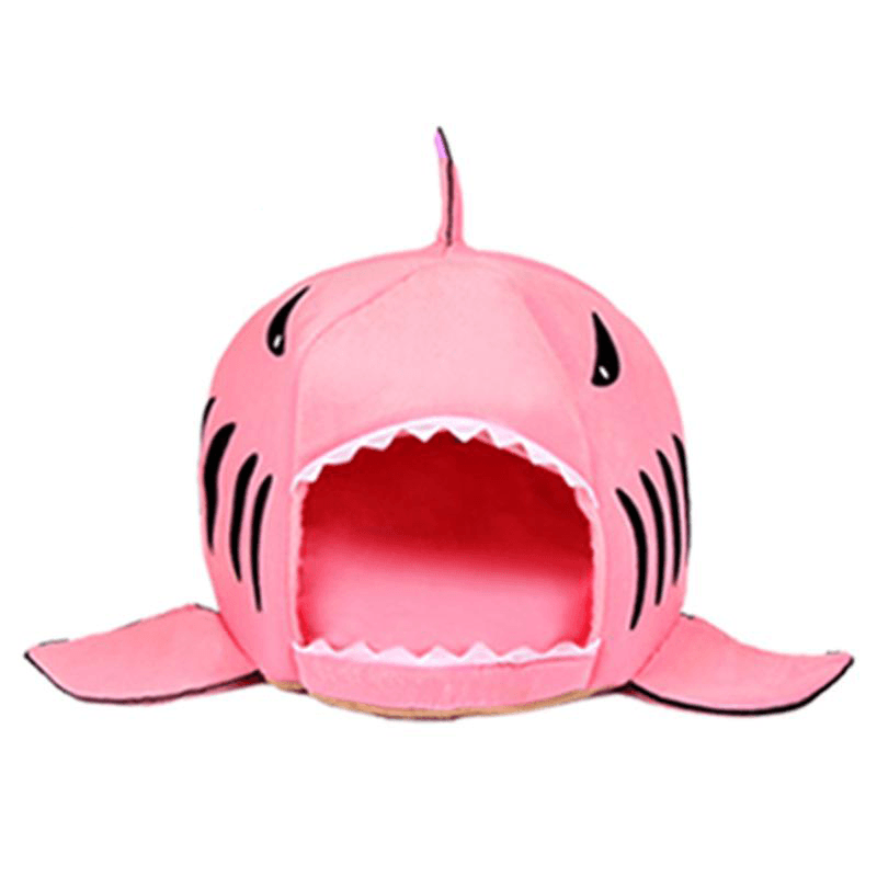 Niche pour chat "Requin" accessoires chat Au bonheur du chat - Boutique d'accessoires pour votre chat Rose M 50x50x48cm 