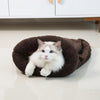 Niche pour chat "Sac de couchage" accessoires chat Au bonheur du chat - Boutique d'accessoires pour votre chat Brun 