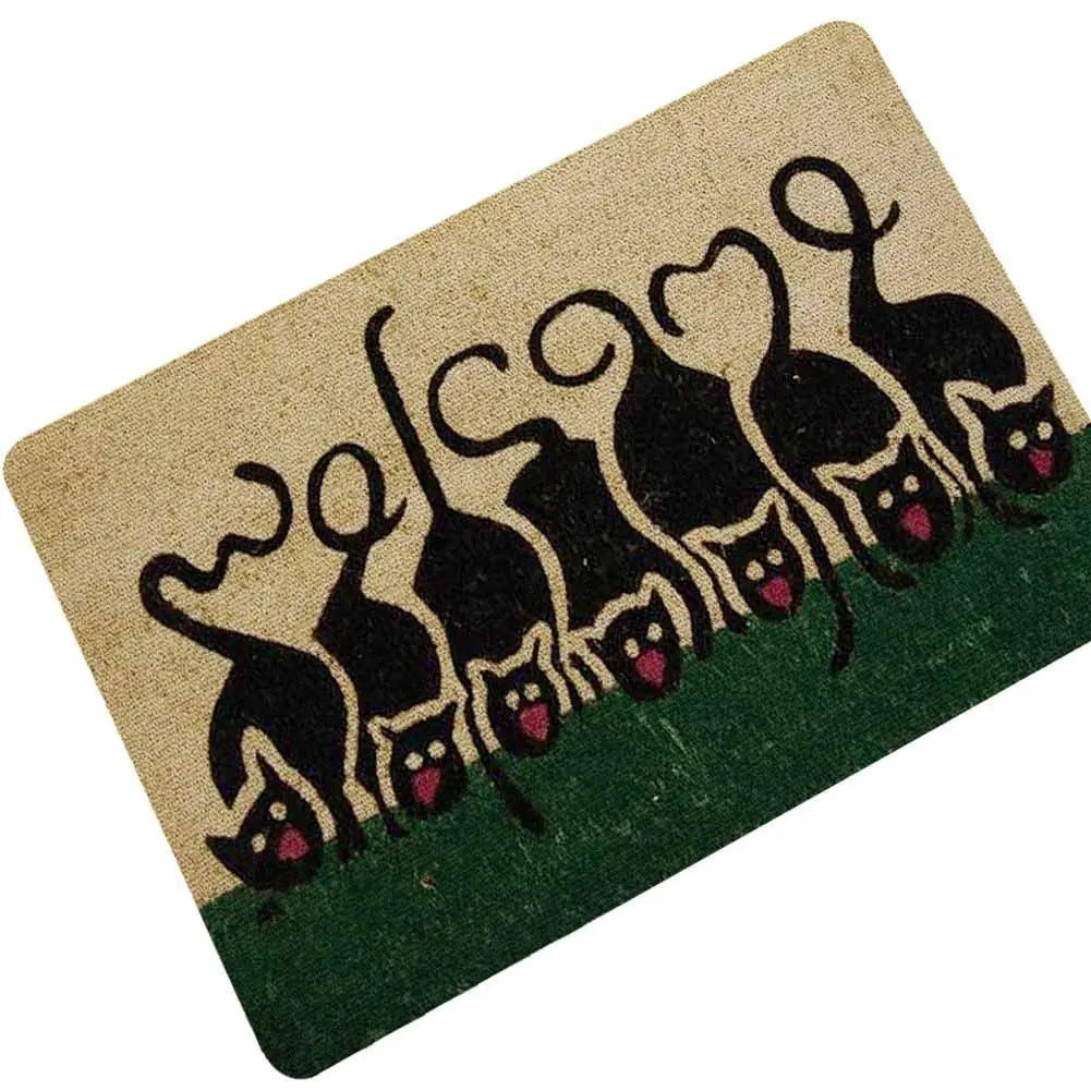 Paillasson divers chat accessoires chat Au bonheur du chat - Boutique d'accessoires pour votre chat Variante 14 60x90cm 