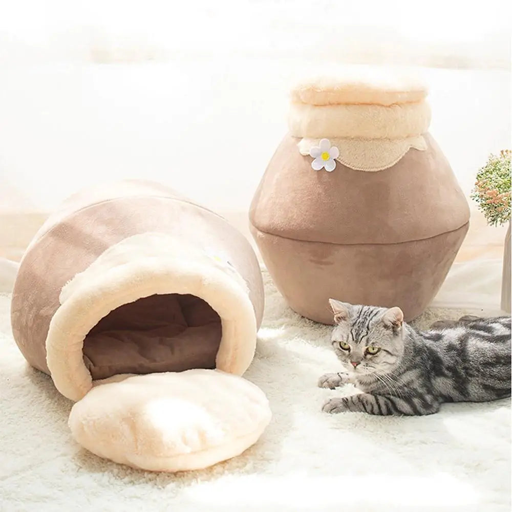 Panier pour chat Honey Dream™ panier pour chat Au bonheur du chat - Boutique d'accessoires pour votre chat 