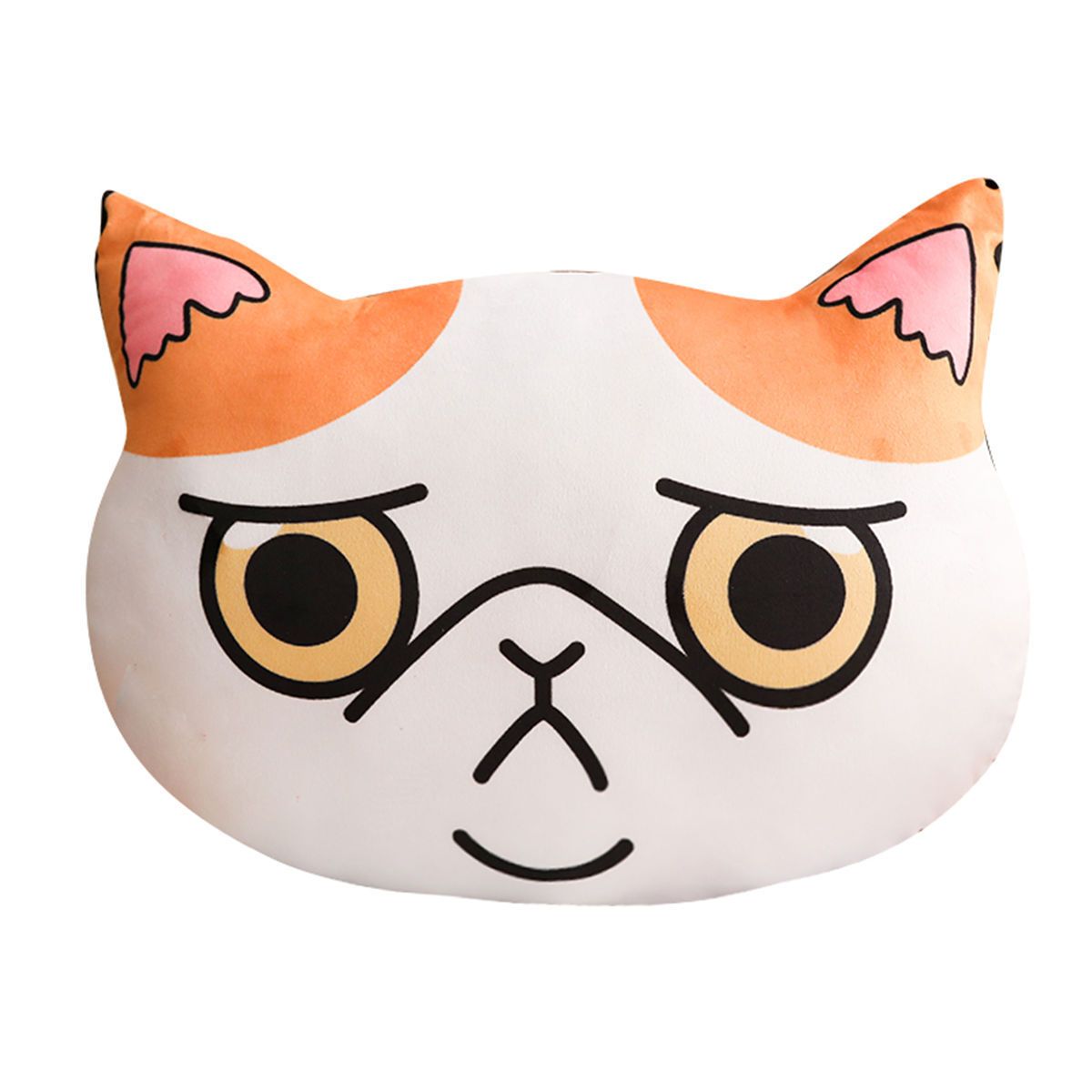 Peluche chat "Tête Cartoon" accessoires chat Au bonheur du chat - Boutique d'accessoires pour votre chat Variante 1 45×30cm 