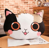 Peluche chat "Tête Cartoon" accessoires chat Au bonheur du chat - Boutique d'accessoires pour votre chat Variante 4 45×30cm 