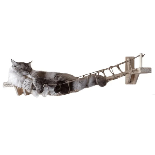 Pont mural pour chat "Cat Bridge" hamac pour chat Au bonheur du chat - Boutique d'accessoires pour votre chat 