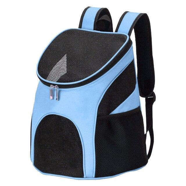 Sac à dos de transport pour chat "Classique" accessoires chat Au bonheur du chat - Boutique d'accessoires pour votre chat Bleu 