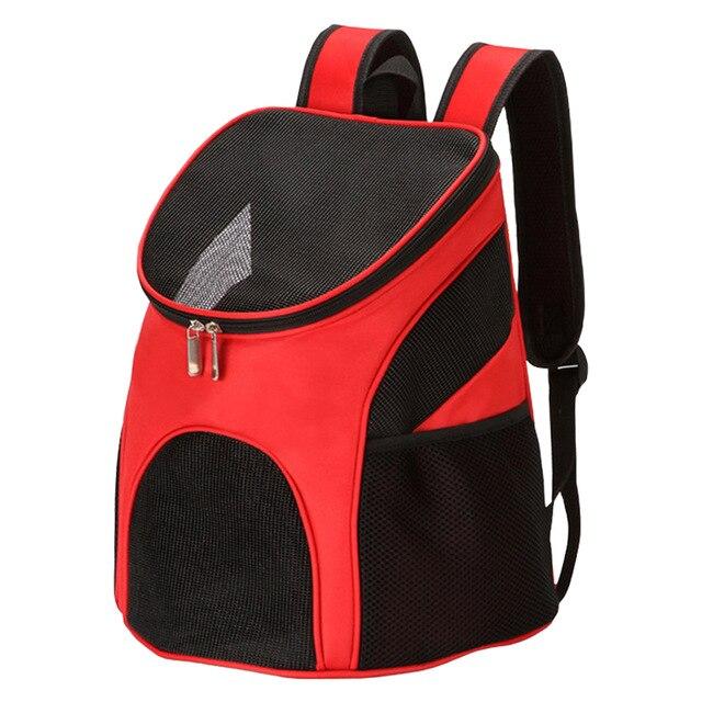 Sac à dos de transport pour chat "Classique" accessoires chat Au bonheur du chat - Boutique d'accessoires pour votre chat Rouge 