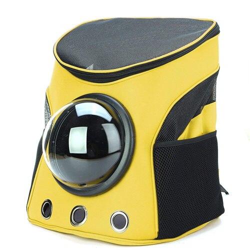 Sac de transport pour chat "Astronaute" accessoires chat Au bonheur du chat - Boutique d'accessoires pour votre chat Jaune 