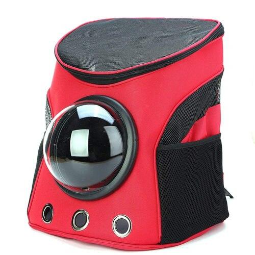 Sac de transport pour chat "Astronaute" accessoires chat Au bonheur du chat - Boutique d'accessoires pour votre chat Rouge 
