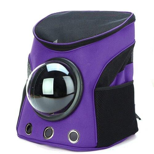 Sac de transport pour chat "Astronaute" accessoires chat Au bonheur du chat - Boutique d'accessoires pour votre chat Violet 