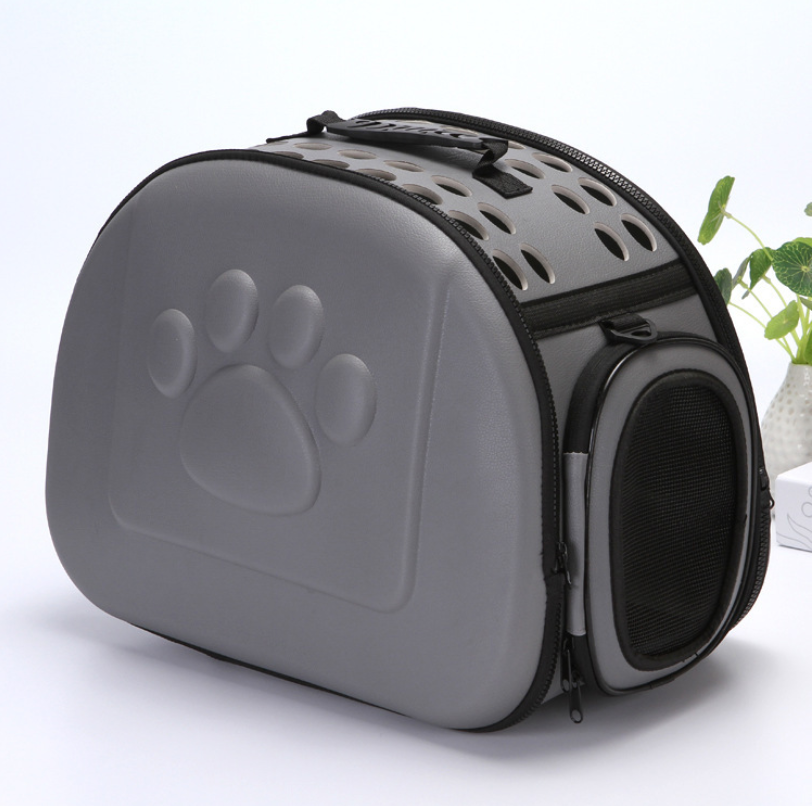 Sac de transport pour chat "Deluxe" accessoires chat Au bonheur du chat - Boutique d'accessoires pour votre chat Gris 