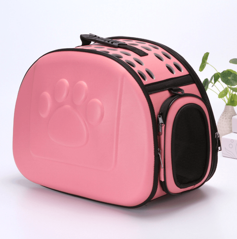 Sac de transport pour chat "Deluxe" accessoires chat Au bonheur du chat - Boutique d'accessoires pour votre chat Rose 