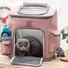 Sac de transport pour chat "Vision large" accessoires chat Au bonheur du chat - Boutique d'accessoires pour votre chat 