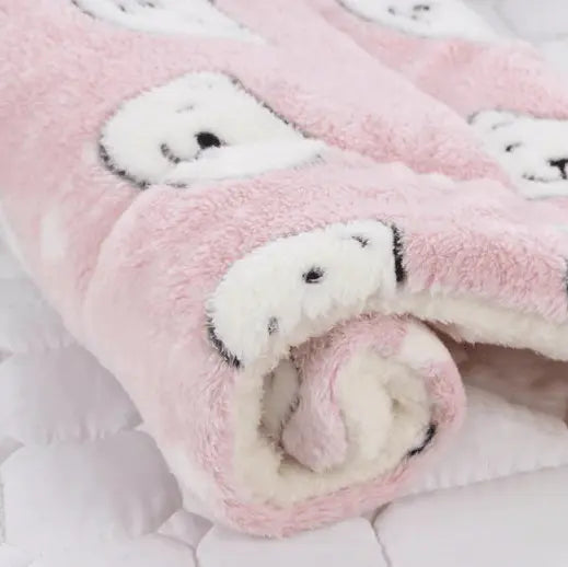 Couverture pour chat FurryFleece™ Au bonheur du chat - Boutique d'accessoires pour votre chat