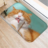 Tapis anti-glisse chat mignon réaliste accessoires chat Au bonheur du chat - Boutique d'accessoires pour votre chat Variante 1 