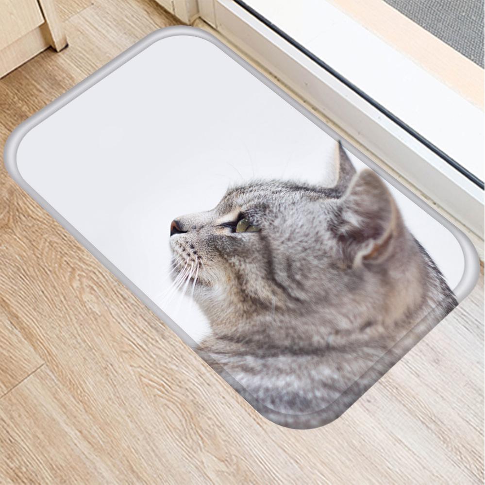 Tapis anti-glisse chat mignon réaliste accessoires chat Au bonheur du chat - Boutique d'accessoires pour votre chat Variante 2 