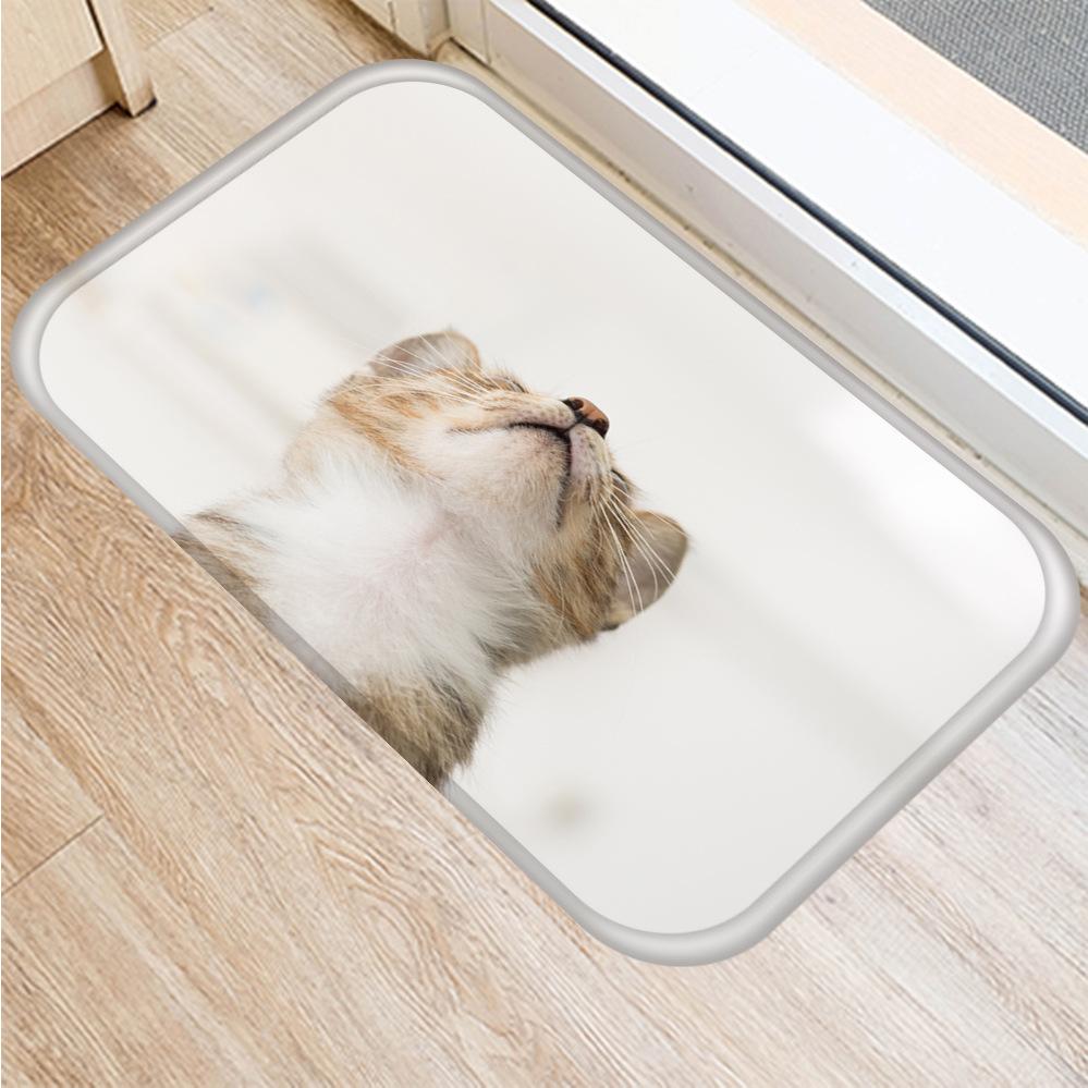 Tapis anti-glisse chat mignon réaliste accessoires chat Au bonheur du chat - Boutique d'accessoires pour votre chat Variante 6 